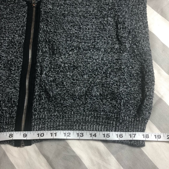 UO silence + noise cardigan zipper gray size Small - Picture 6 of 8
